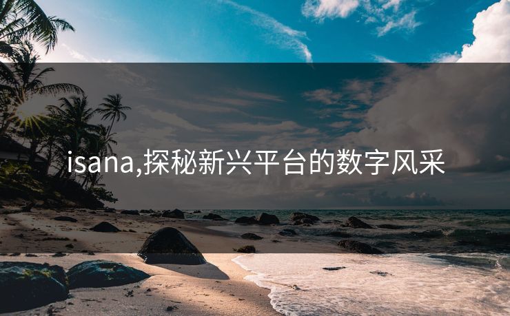 isana,探秘新兴平台的数字风采